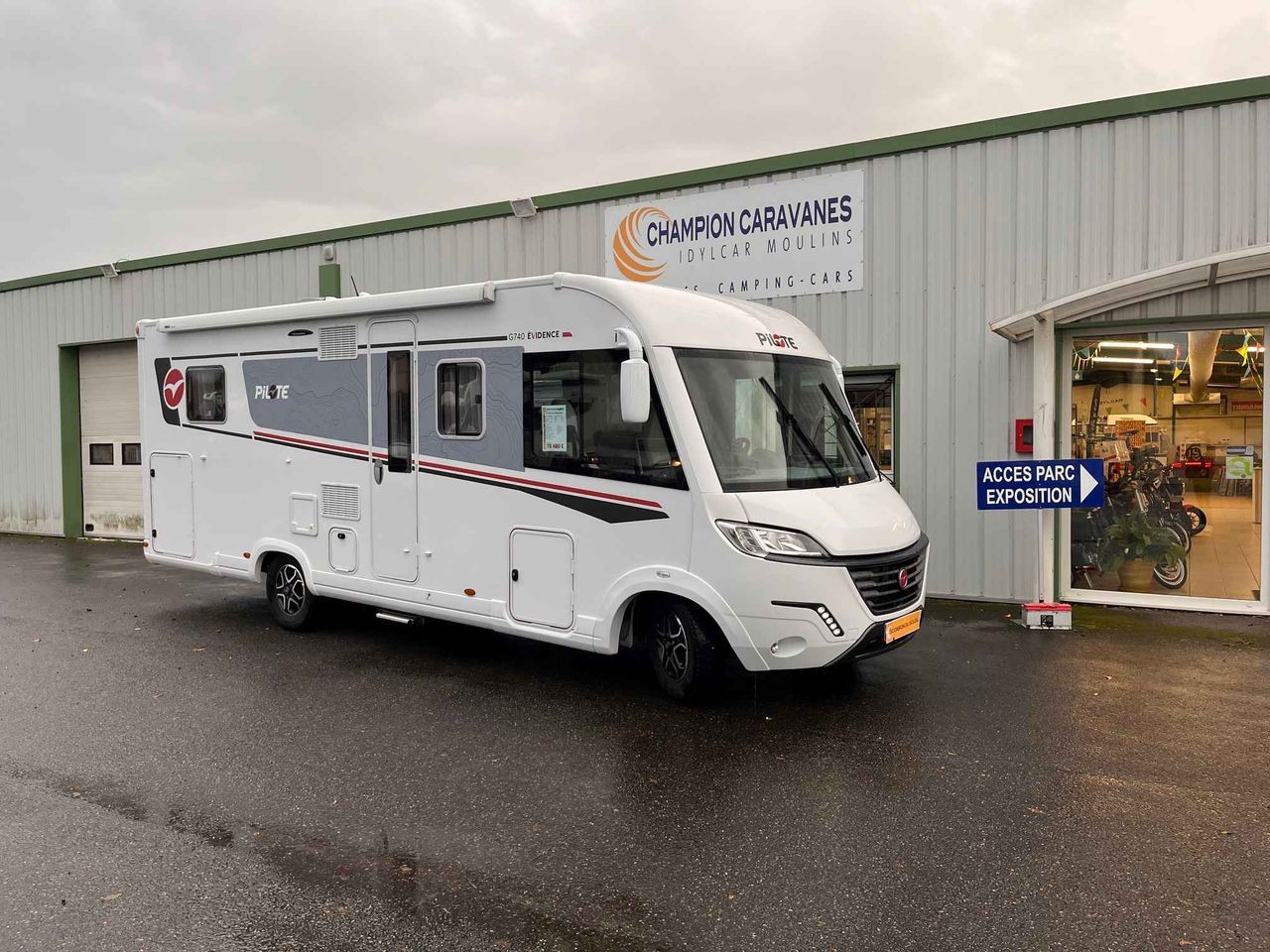 Camping-car PILOTE G740 FC EVIDENCE